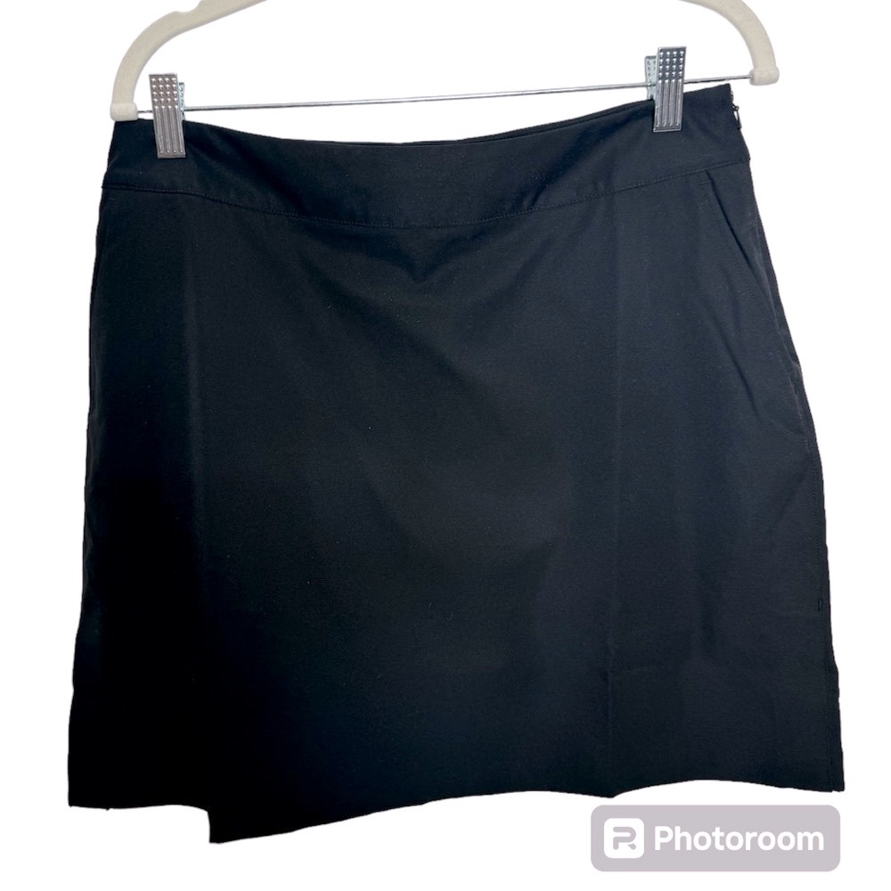 Adidas Black Climacool ProDry Plus Golf Skort Size 8 NWT